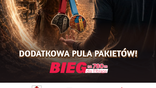 Dodatkowe miejsca na Bieg 780 dla Elbląga