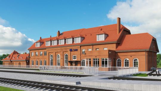 Dworzec w Pasłęku przejdzie wkrótce kompleksową przebudowę.