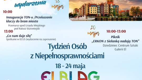 Elbląg nadaje TON. Przed nami Tydzień Osób z Niepełnosprawnościami 2026