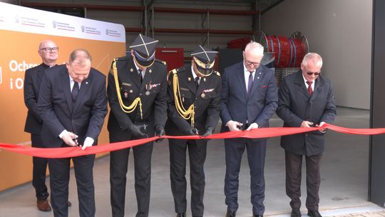 Magazyn przy strażnicy oficjalnie otwarty [WIDEO]