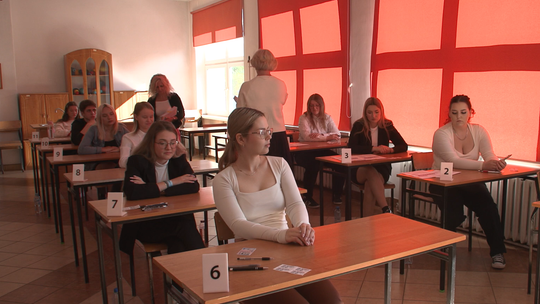 Matura 2026 w Elblągu. Rekordziści zdają nawet sześć rozszerzeń