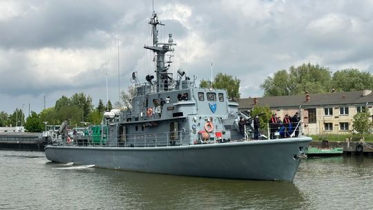 ORP Śniardwy przypłynie do Elbląga. Każdy będzie mógł wejść na pokład