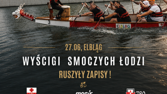 Ruszyły zapisy na wyścigi Smoczych Łodzi