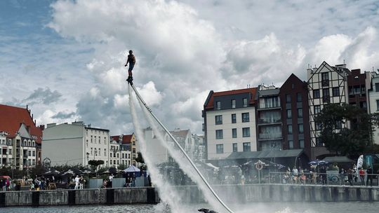Rzeka atrakcji podczas Festiwalu Sportów Wodnych