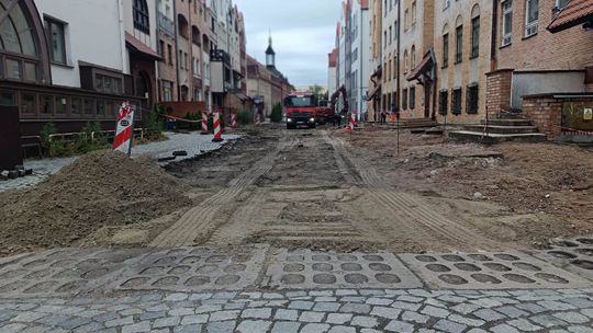 Trwa przebudowa ul. Wieżowej. Są utrudnienia w ruchu