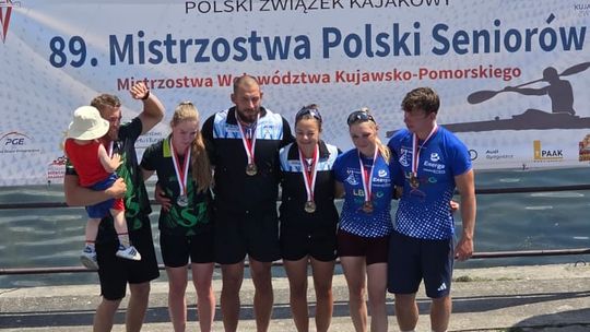 Wielki sukces elbląskich kajakarzy. Pięć medali Mistrzostw Polski