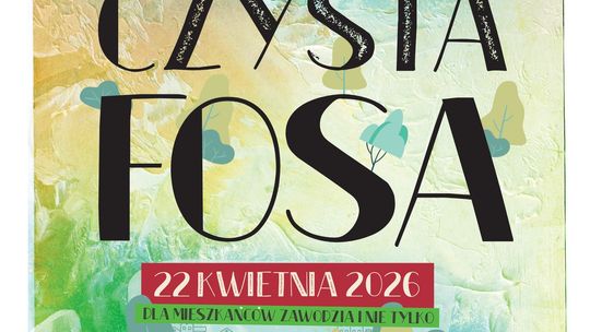 Wspólne sprzątanie Fosy Miejskiej. Każdy może pomóc