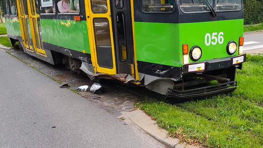 Zderzył się z tramwajem. Za kierownicą siedział 34-latek