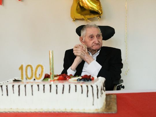 100-tne urodziny podopiecznego DPS w Elblągu