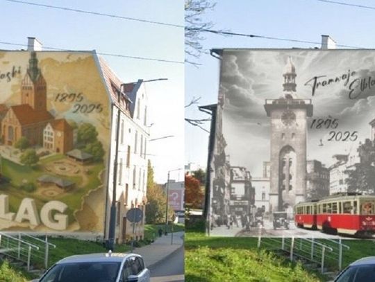 130 lat tramwajów w Elblągu. Wybierz mural jubileuszowy