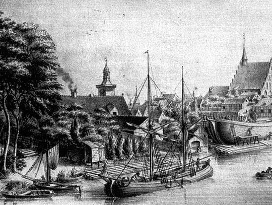 14 czerwca 1571 roku w Elblągu zbudowano królewską galeonę „Smok”