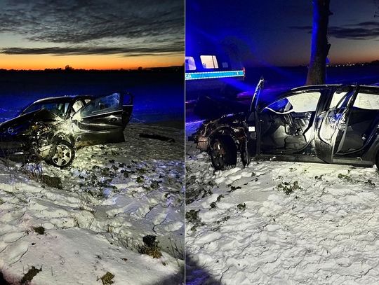 17-latek spowodował wypadek. Jechał z mieszkankami powiatu elbląskiego 17-latek spowodował wypadek. Jechał z mieszkankami powiatu elbląskiego