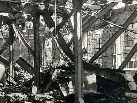 17 lipca 1949 roku ok. 2 w nocy spłonęła remontowana hala nr 20 Zakładów Mechanicznych im. Karola Świerczewskiego w Elblągu