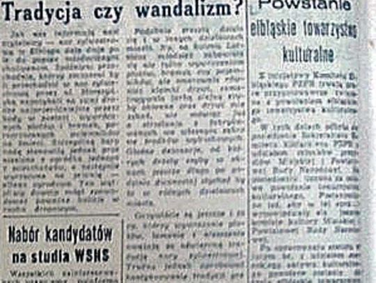  17 lutego 1966r. powstało Elbląskie Towarzystwo Kulturalne