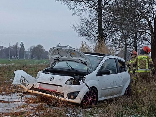 19-latka rozbiła się na drzewie na starej siódemce