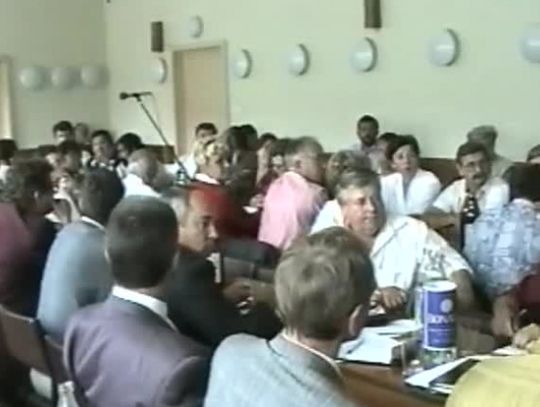 1994 lipiec 18 Posiedzenie Sejmiku Województwa Warmińsko-Mazurskiego