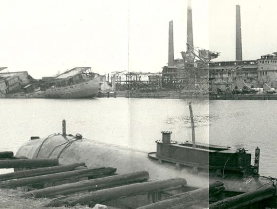 28 lipca 1945 roku komisja aliancka podjęła decyzję o zniszczeniu niedokończonych okrętów w elbląskiej stoczni