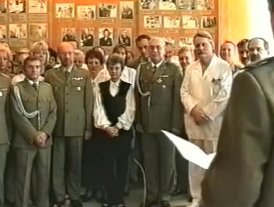 30 września 1999 pożegnanie czterech pracowników odchodzących ze służby wojskowej