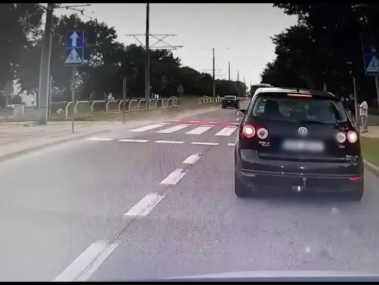 8 tysięcy zł za ten manewr! [ZOBACZ NAGRANIE]