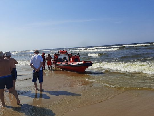 Akcja ratunkowa w Stegnie. Topiła się matka z córką Akcja ratunkowa w Stegnie. Topiła się matka z córką