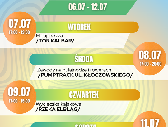 Aktywny tydzień z MOSiR-em