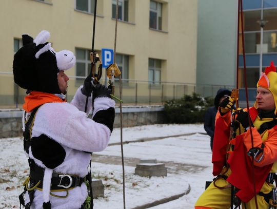 Alpiniści dla WOŚP odwiedzili Elbląg [FOTO I FILM]
