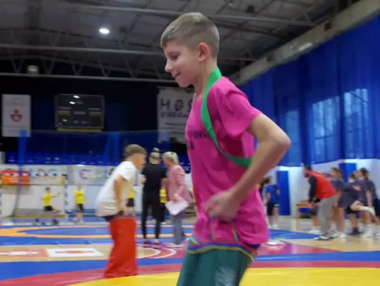 Andrzej Supron zachęcał młodych elblążan do sportu