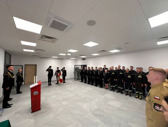 Awanse dla strażaków z Elbląga i Pasłęka