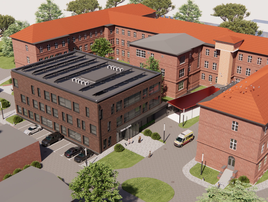 Będzie rozbudowa Szpitala Miejskiego św. Jana Pawła II w Elblągu