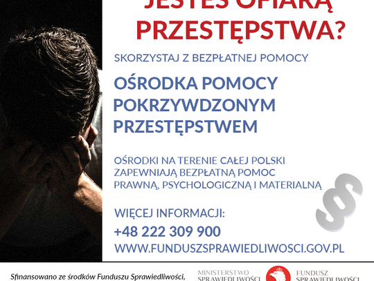 Bezpłatna pomoc ofiarom przestępstw