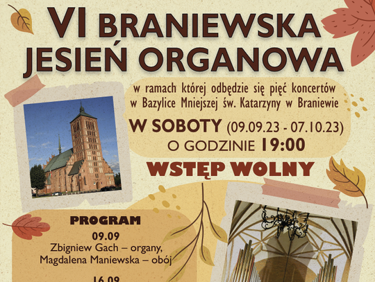Braniewska Jesień Organowa