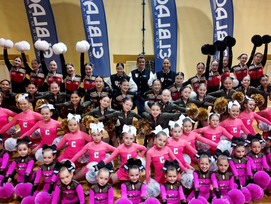 Cheerleaderki z Elbląga podbijają taneczne sceny [WIDEO]