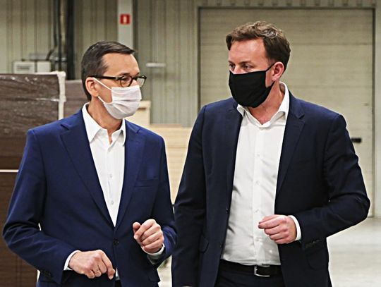 Co dalej z salonami meblowymi? Piotr Wójcik z Elbląga spotkał się z wicepremierem J. Gowinem