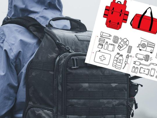 Co do plecaka ewakuacyjnego? Zaglądamy do „Poradnika bezpieczeństwa”