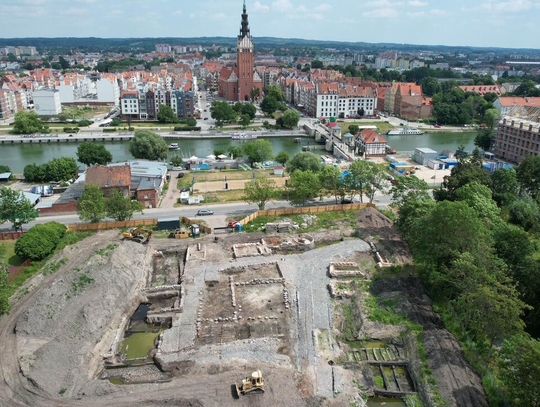 Co odkryli archeolodzy na Wyspie Spichrzów w Elblągu?