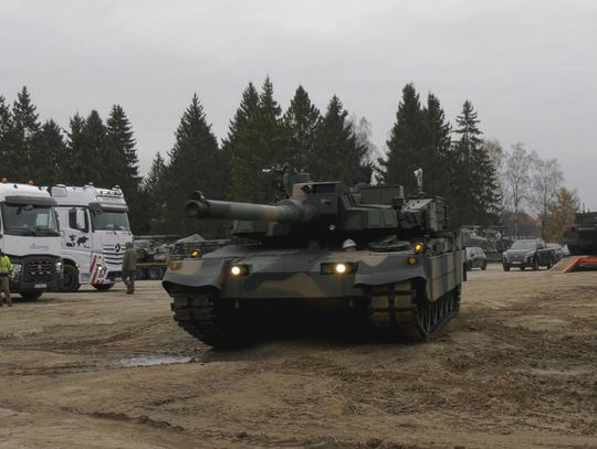 Czołgi K-2 Black Panther dotarły do braniewskich pancerniaków [WIDEO]