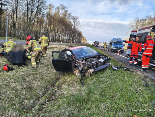 Dachowanie na trasie Elbląg-Braniewo