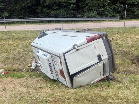 Dachowanie na trasie Elbląg-Braniewo