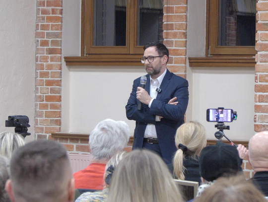 Daniel Obajtek spotkał się z elblążanami [WIDEO]