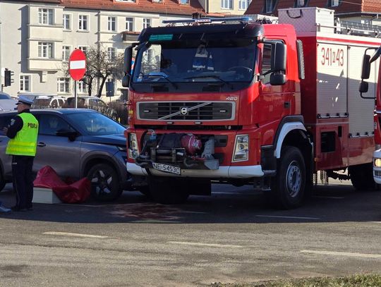 Dlaczego strażak dostał mandat?