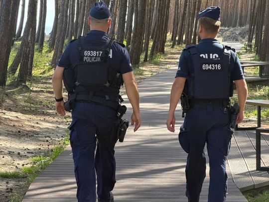 Dodatkowe policyjne wsparcie na Mierzei Wiślanej