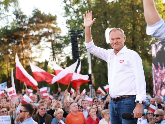 Donald Tusk w Elblągu