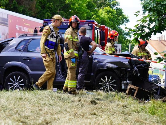 Wypadek w Dąbrowie Wypadek w Dąbrowie