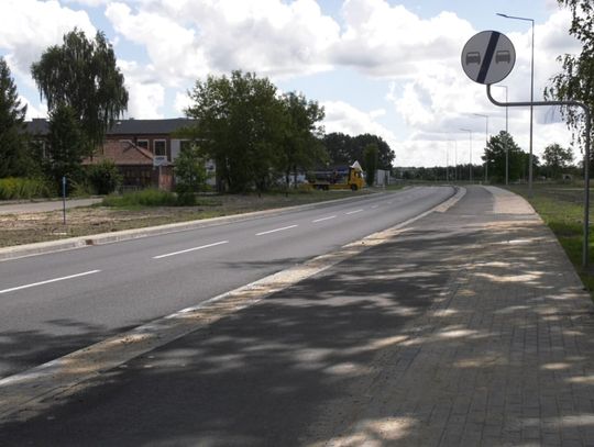 Droga łącząca Akacjową z Lotniczą jest już gotowa
