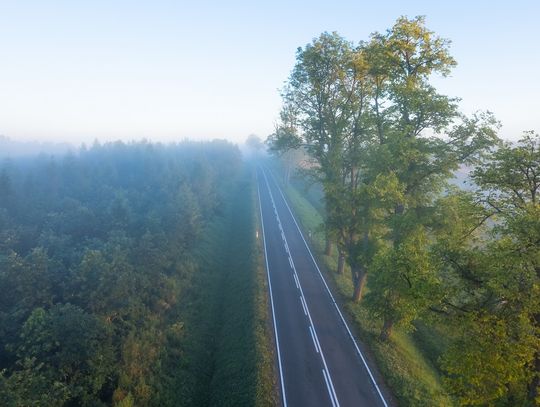 Droga między Bartoszycami i Pieniężnem już prawie gotowa! [FILM]