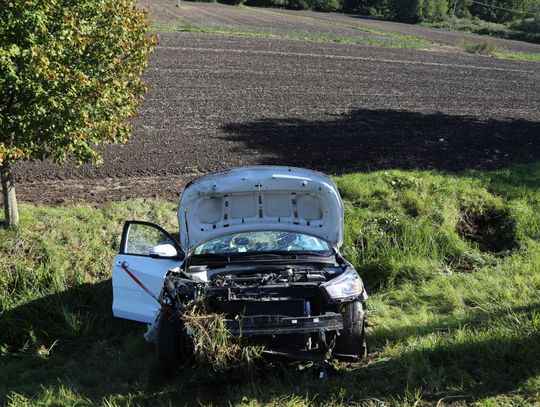 Zderzenie pojazdów na Mazurskiej. Podejrzany uciekał pieszo