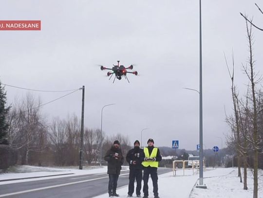 Dron lata nad Elblągiem i sprawdza kto łamie przepisy. 2 elblążan już ukaranych!