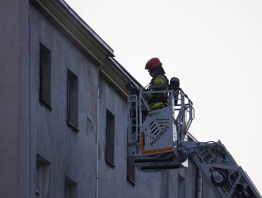 Dwa pożary i ewakuacja na Wyspiańskiego