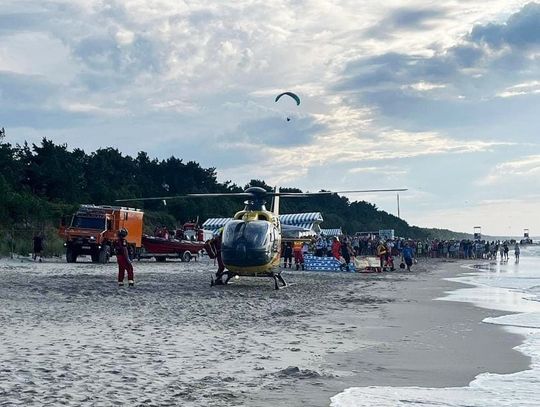 Dwie trudne akcje ratunkowe w Krynicy Morskiej w ciągu jednego dnia