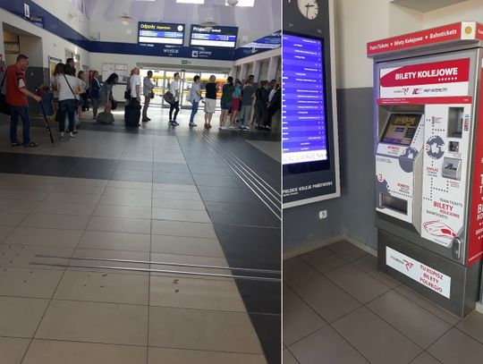 Dworzec w Elblągu -  żenada na całą Polskę?